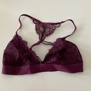 Brand New Rose + Vine Lace Bralette